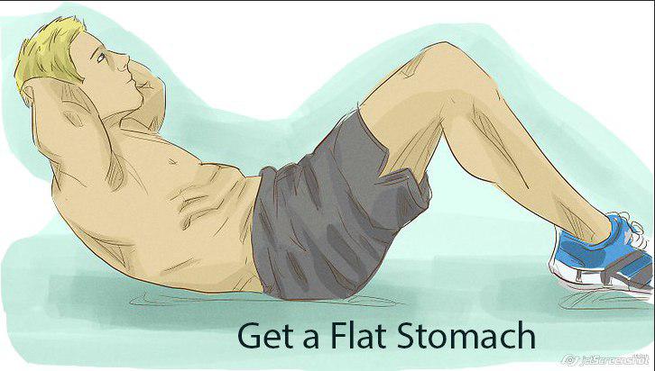 How long does it take to get a flat stomach?